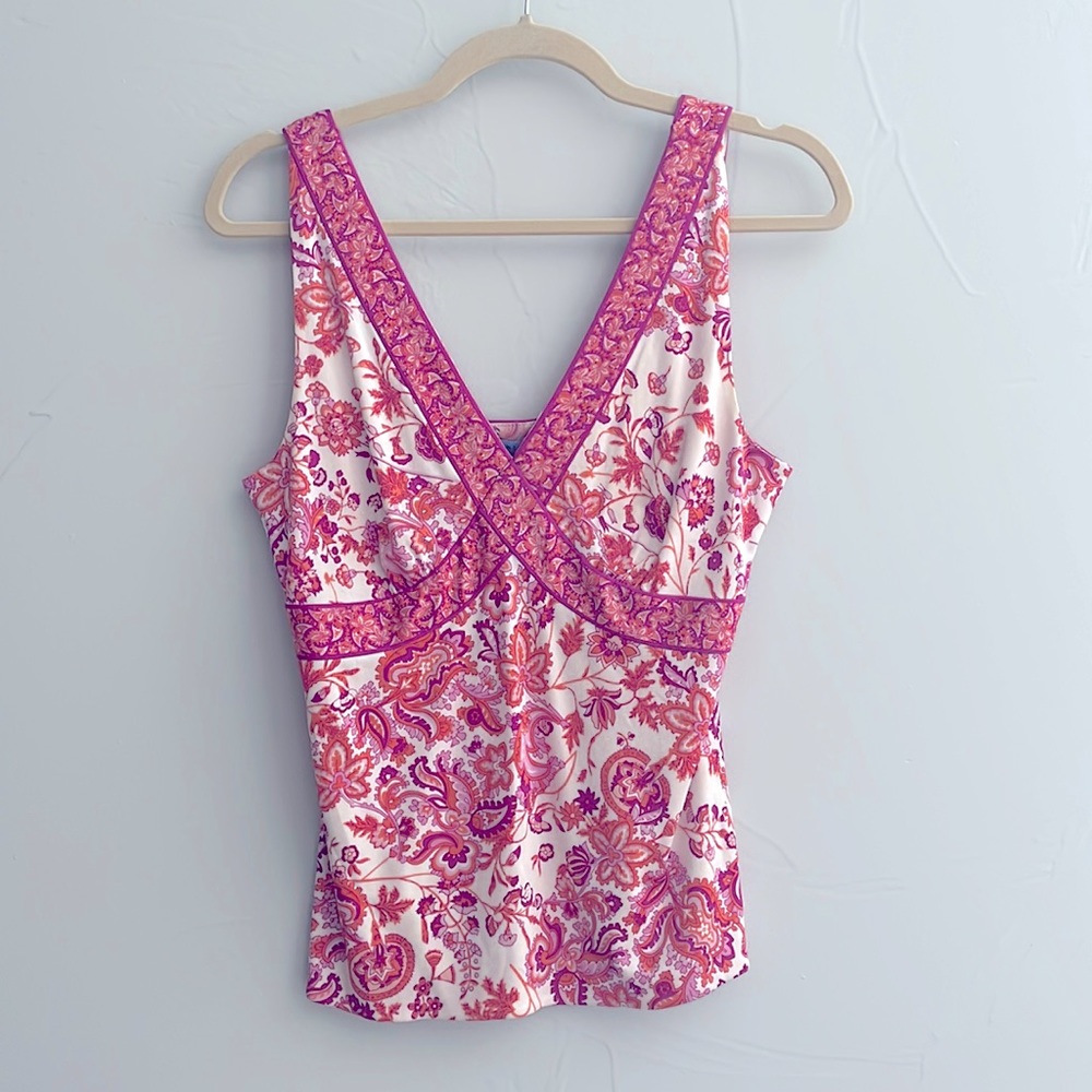 Antonio Melani 100% silk top, size small
